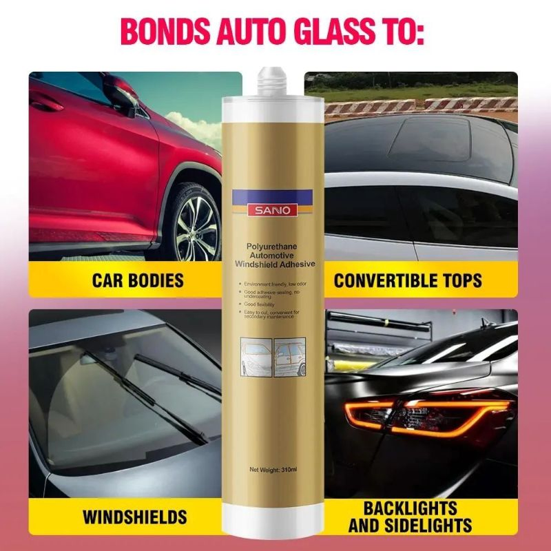Sanvo Polyurethane Sealant Auto Car Window Glass Glue Cement Urethane Adhesive Sealant