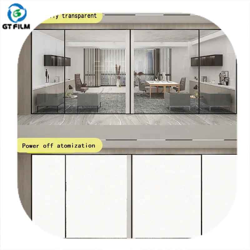 Smart Tint Electrochromic Dimming Smart Glass Pdlc Film for Office Window Wall Building