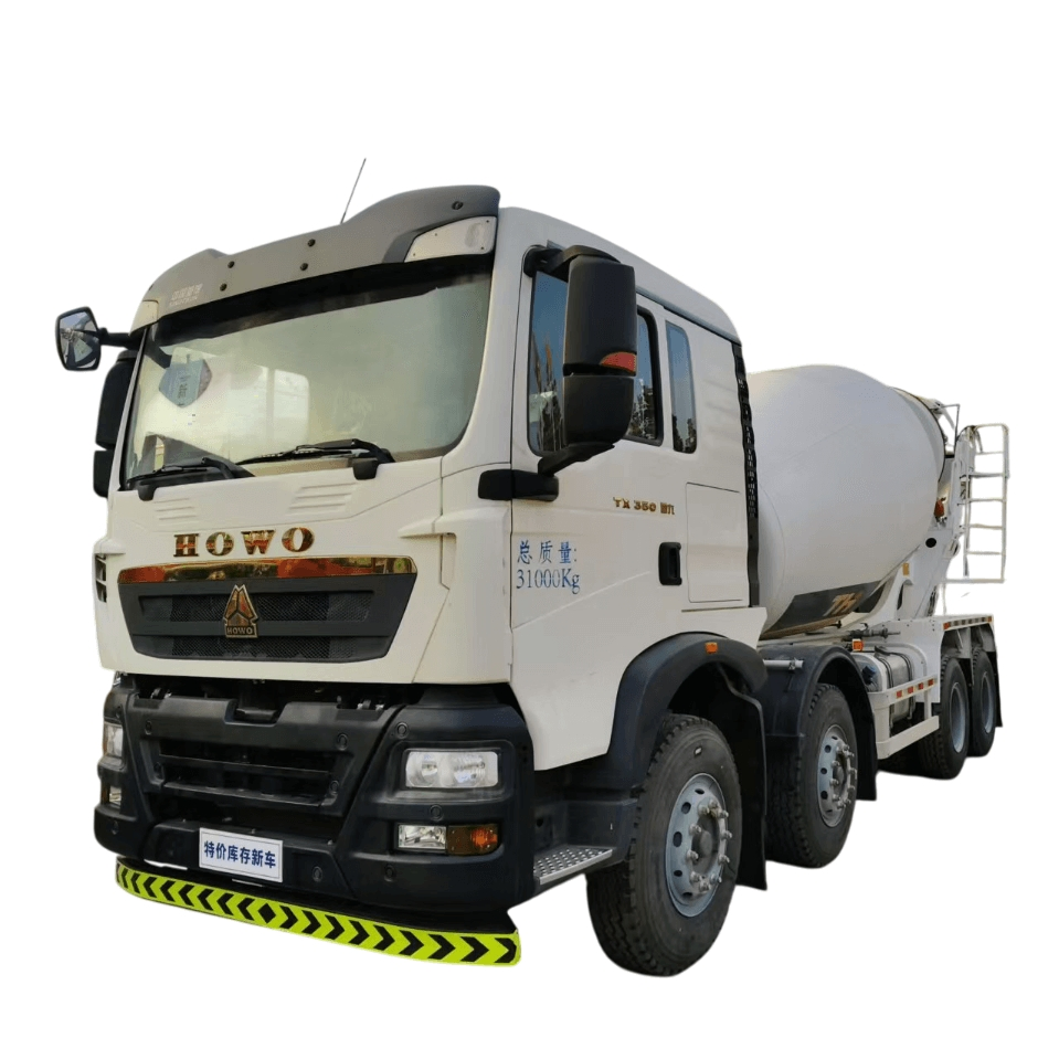 HOWO Tx 8X4 Truck Mixer Concret Weichai Engine 12 Square Concrete Mixer