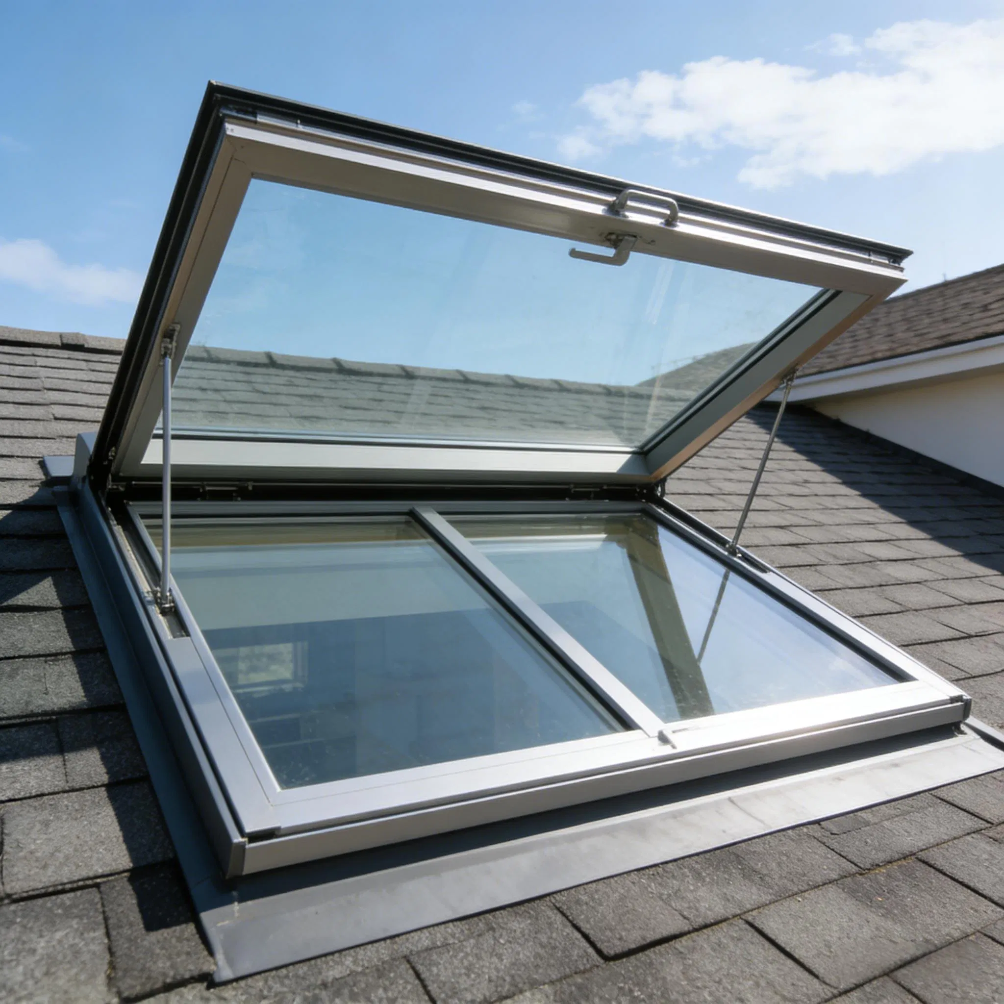 Skylight with 6063-T5 Alloy Anodized Surface 2 0mm Frame Thickness