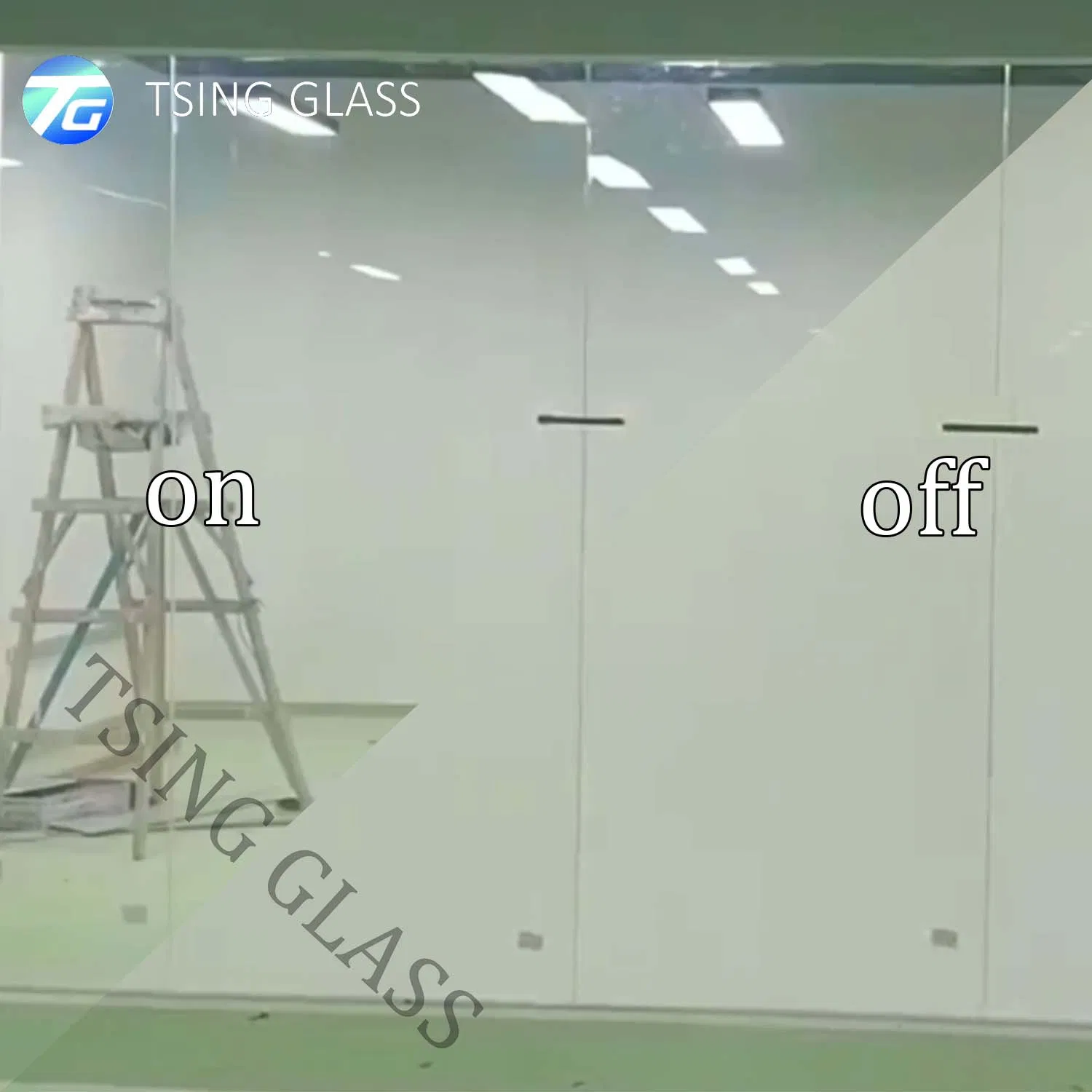 Switchable Adhesive Film for Privacy Bathroom Windows Door