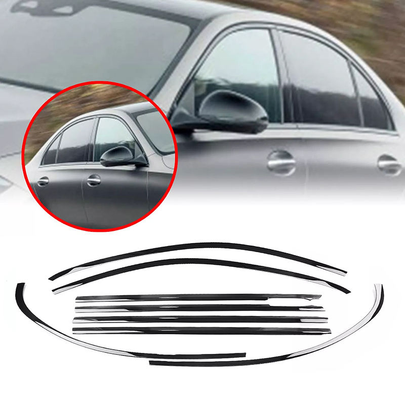 Car Auto Windshield Rubber Molding Trim Window Strip Weatherstrip Seal Belt Windproof Windshield Seal for Benz Vehicle