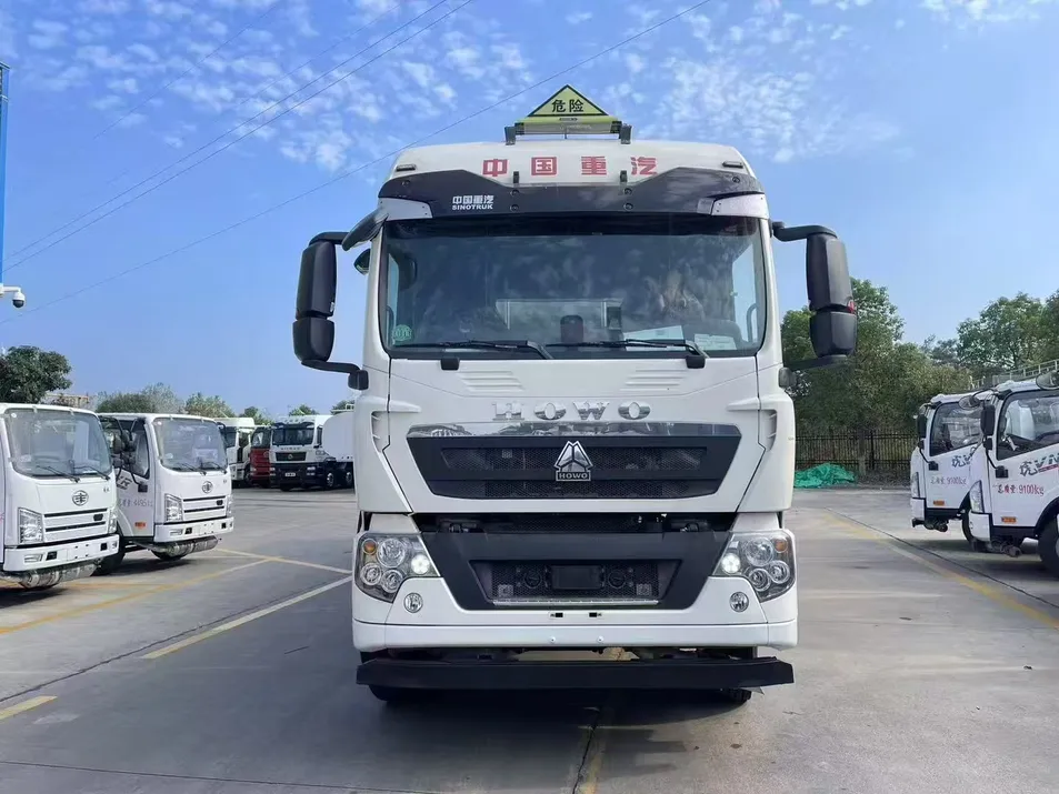Fuel Tank Truck Side View