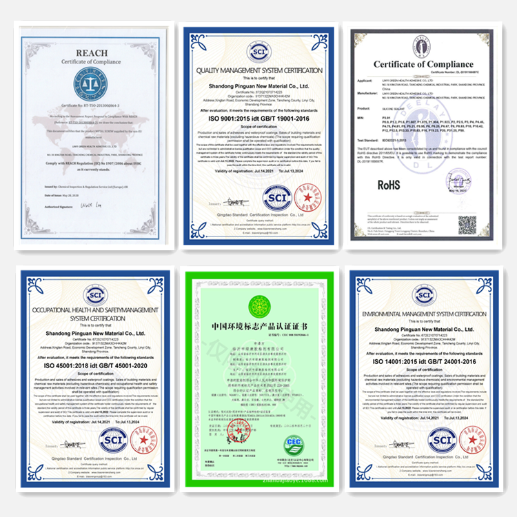Certificates