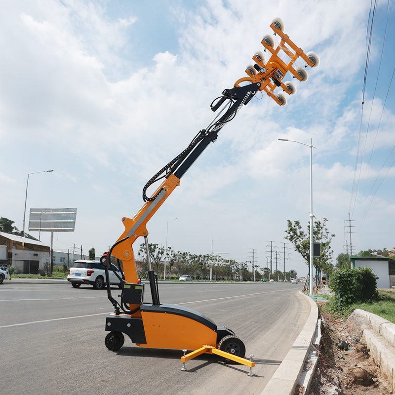 High-Capacity Reliable Glass Vacuum Suction Vehicle for Industrial Transport