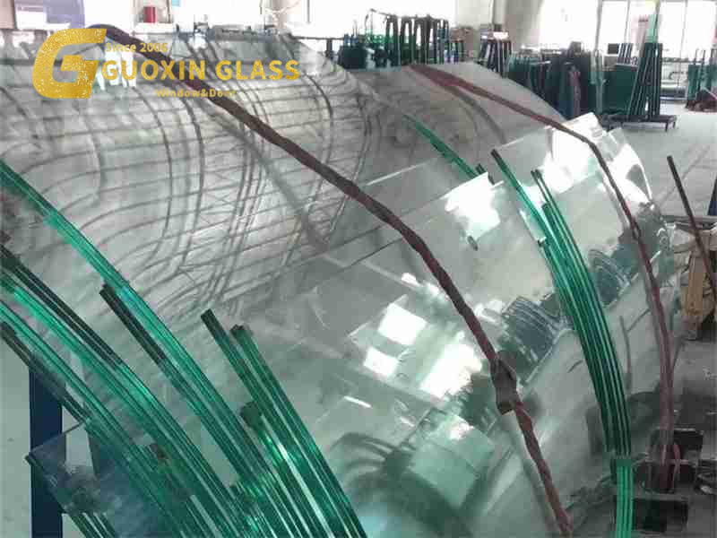 China Customized Bent Tempered Shower Doors Curved Manufacturers Panels Suppliers Toughened Glass