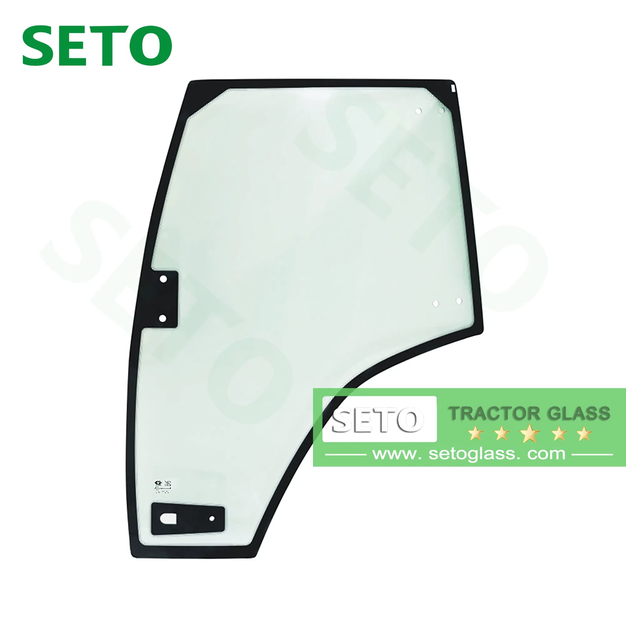 High Quality Tractor Front Windshield Cab Glass Fixed Side Window Tractor Glass