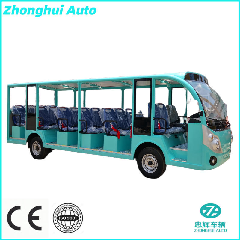 Versatile Semi-Open Bus for Scenic City Tours and Excursions