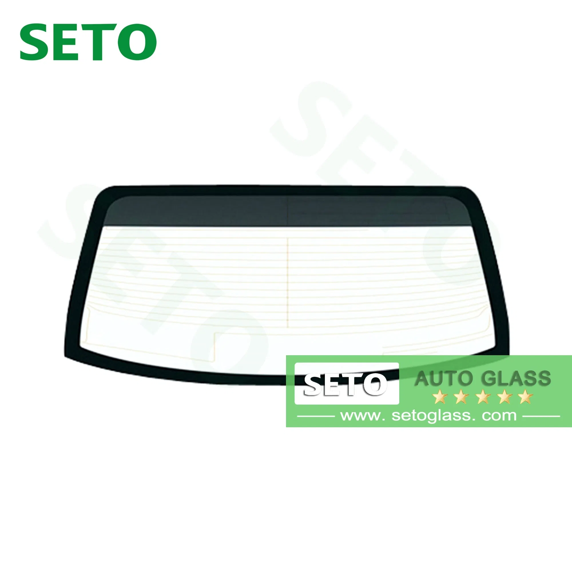 Chinese Manufacturer Specializes in Customized Automobile Side Windows Curved &amp; Flat Tempered Glass