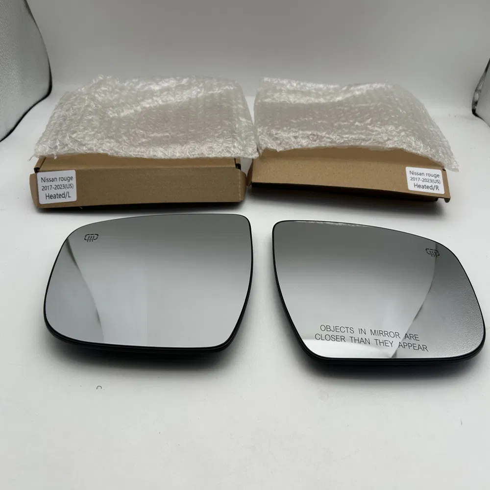 Car Turn Lights Side Heated View Mirror Glass for Nissan Rouge 2017-2023 USA Type