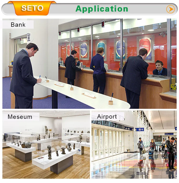 Glass Application Display