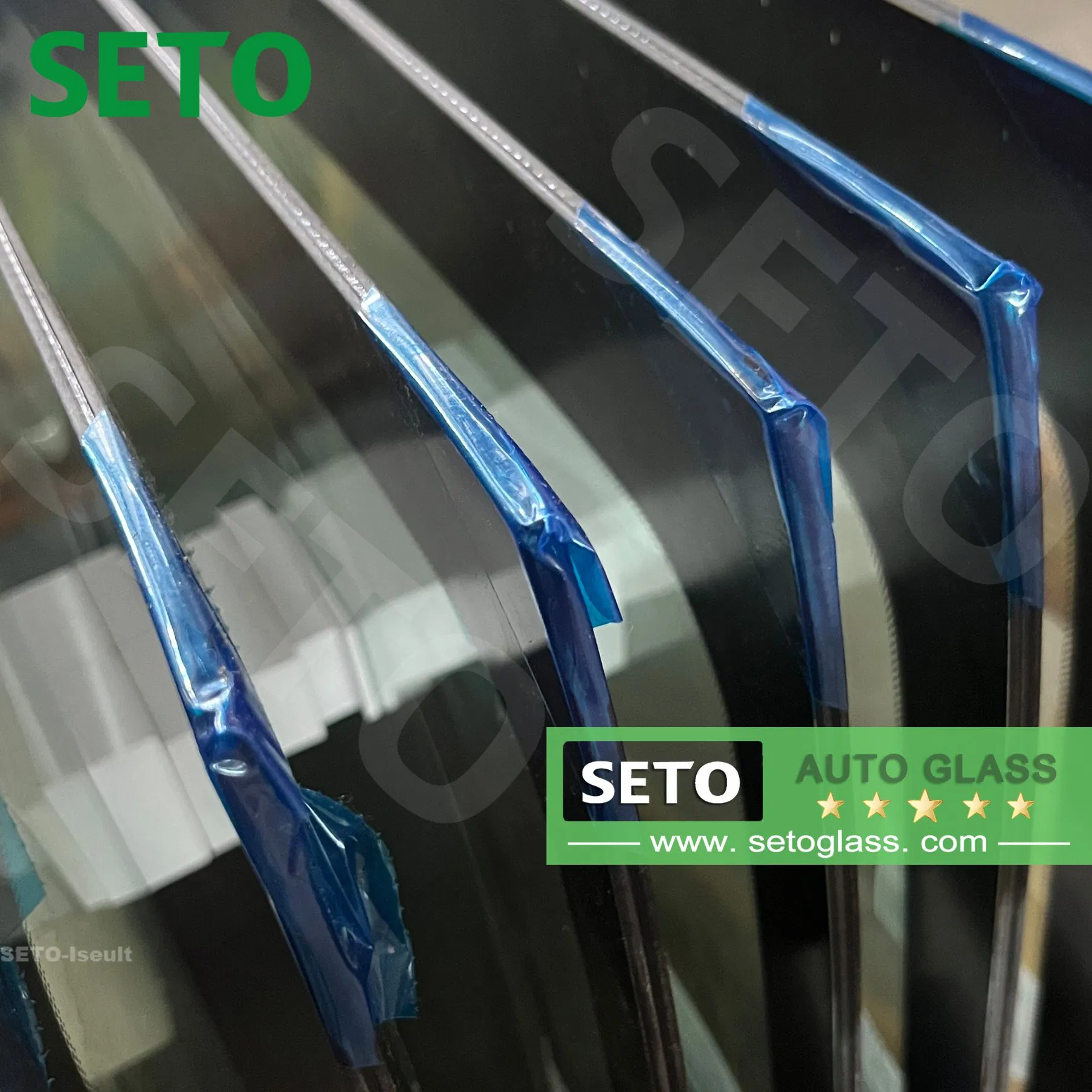 Car Accessorie Auto Glass Sunroof Mirror Side Window Custom Made Axia Windshield Glass