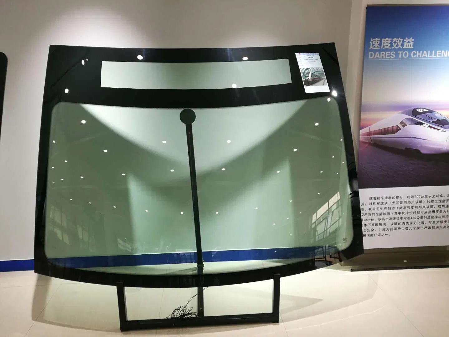 Locomotive Vehicles Electric Heated Windscreen Glass