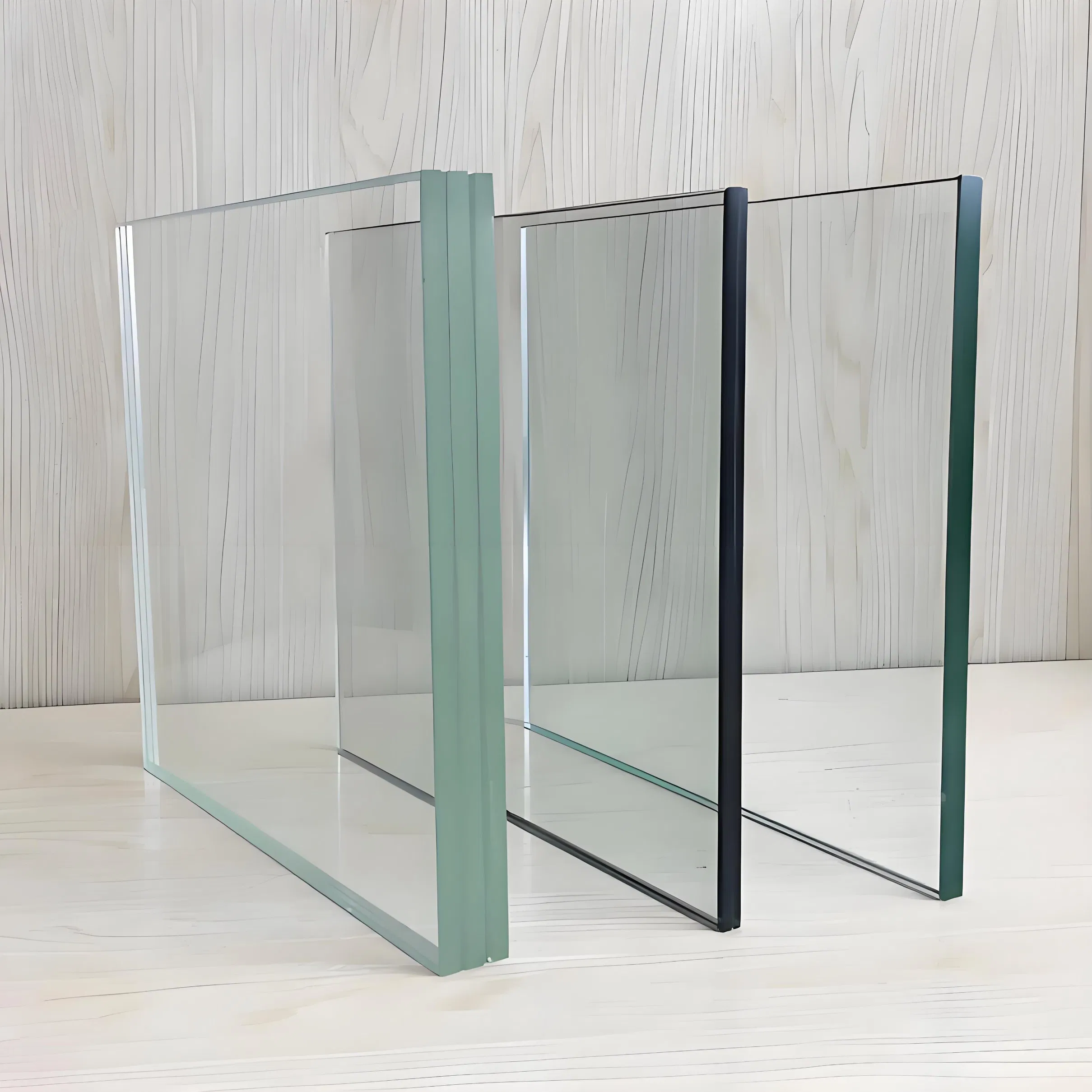 Factory Wholesale of Double-Layer or Multi-Layer Tempered Laminated Glass, Safety Bulletproof Glass