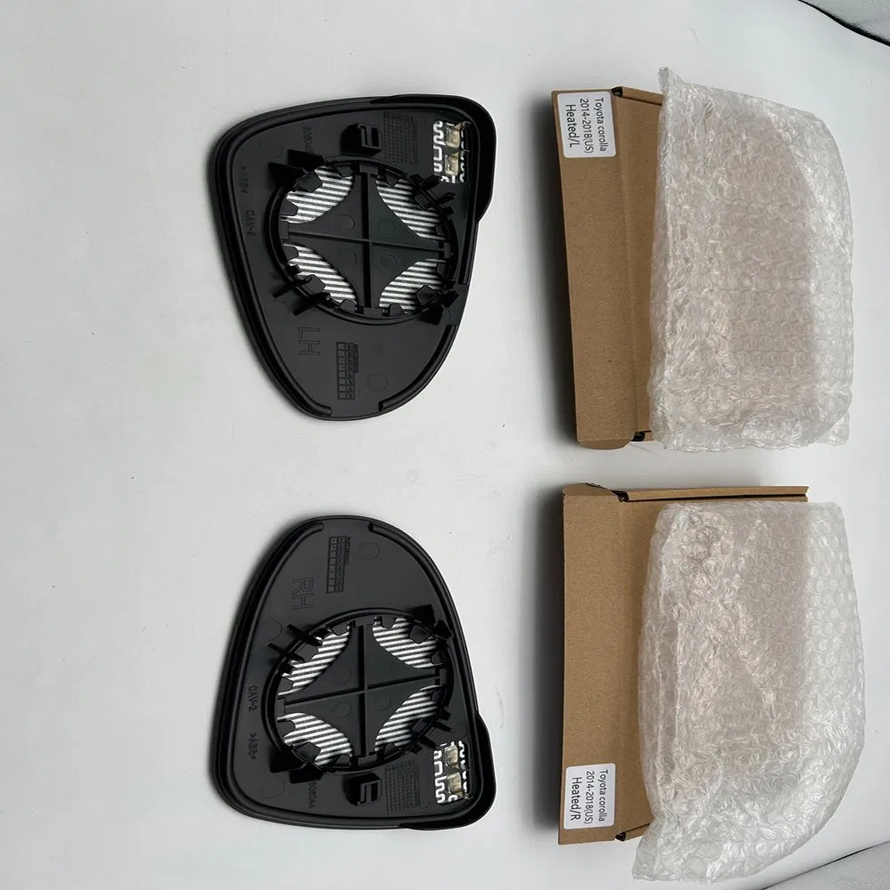 Car Turn Lights Side Heated View Mirror Glass for Toyota Corolla 2014-2018 Us Type