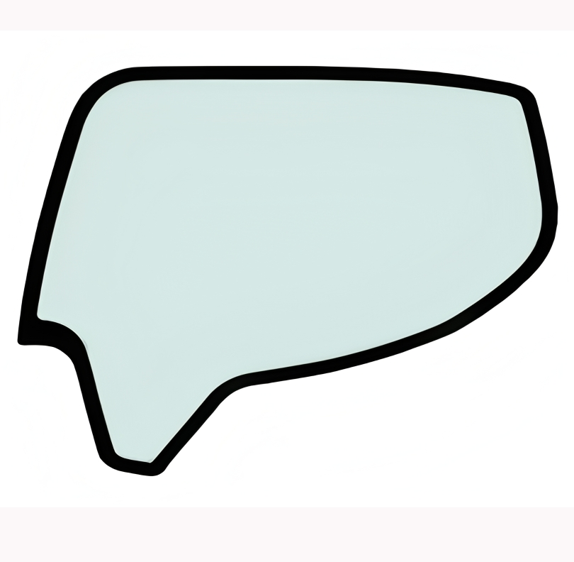 Construction Vehicles Glass Front Glass Side Windows Tempered Glass Made in China