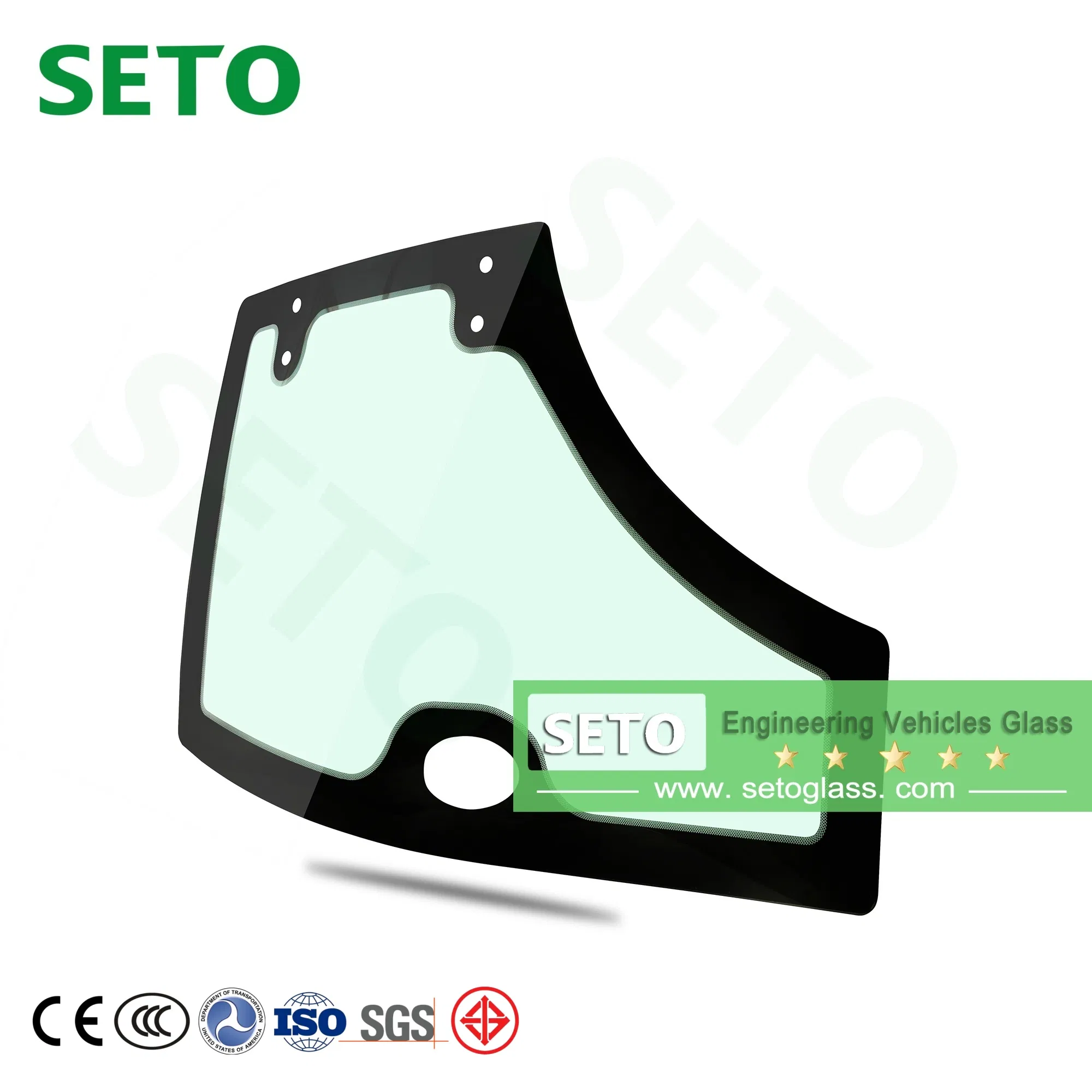 Car / Bus / Truck / SUV / Truck Rear Left Right Quarter Glass From China Manufacturer