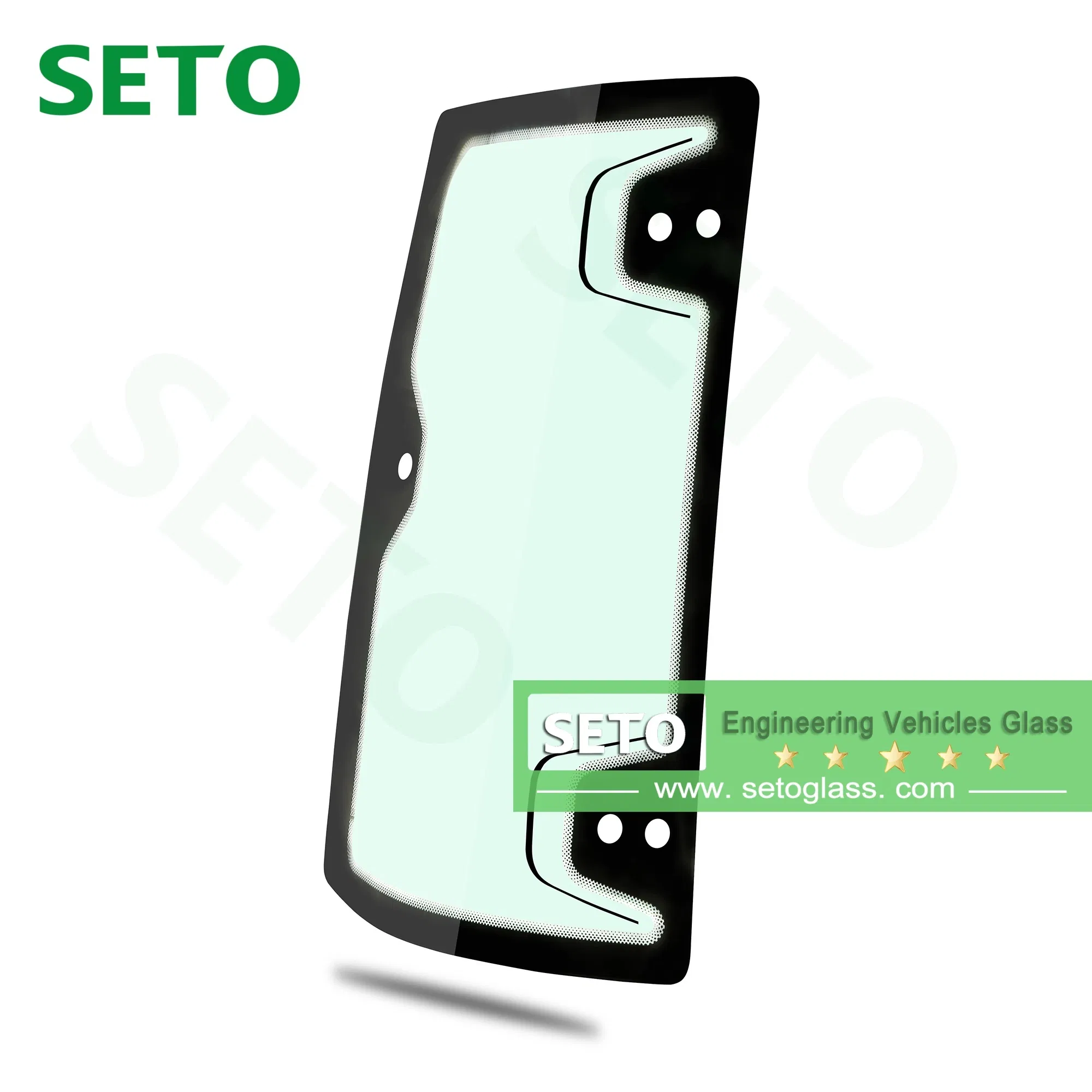 Truck Crane Parts Excavator Cab Glass Crane Cabin Glass for XCMG Crane Parts