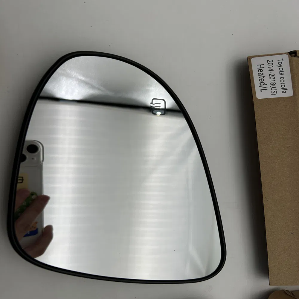 Car Turn Lights Side Heated View Mirror Glass for Toyota Corolla 2014-2018 Us Type