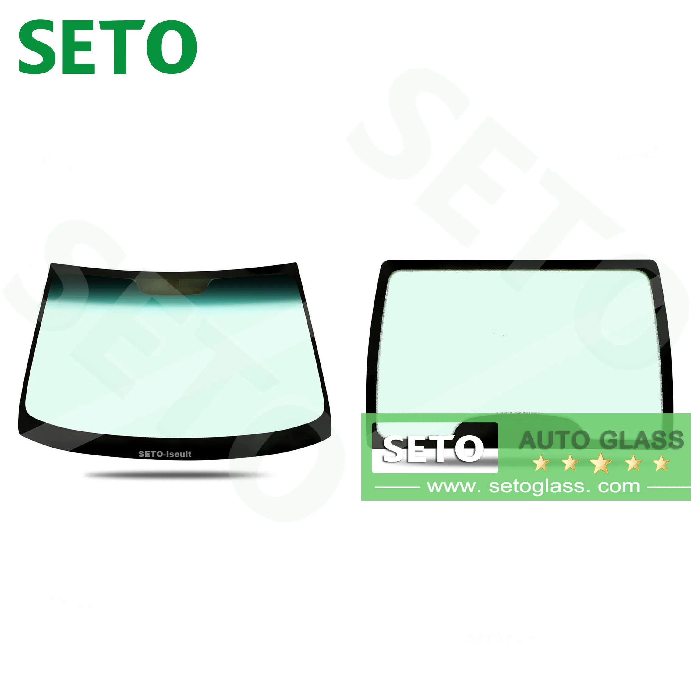Custom Design Factory Wholesale Price Vehicle Windshield Sunroof Mirror Glass for Auto Glass