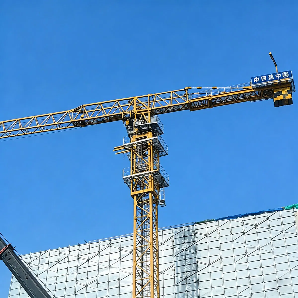 Used China Construction Machinery Second Hand Zoomlion Topless Fixed Tower Crane for Bridge and High Rise Building Construction Site Building Machine