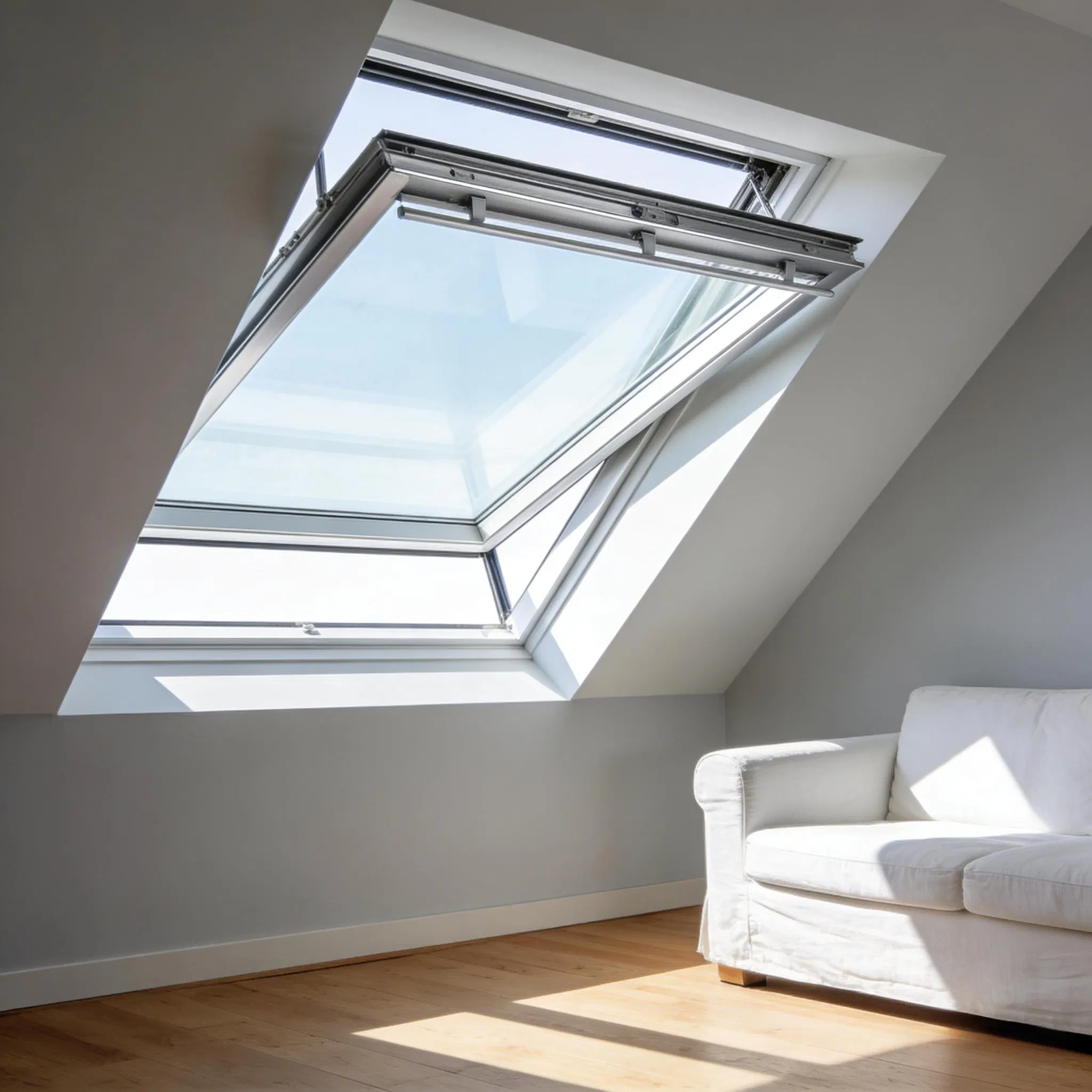 High-Quality Skylight in 6061-T6 Alloy 1 6mm Thickness Anodized Finish