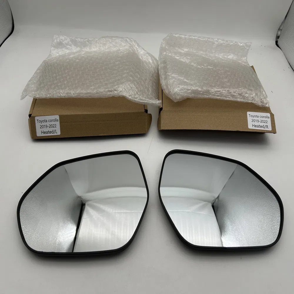 Car Turn Lights Side Heated View Mirror Glass for Toyota Corolla 2019-2022