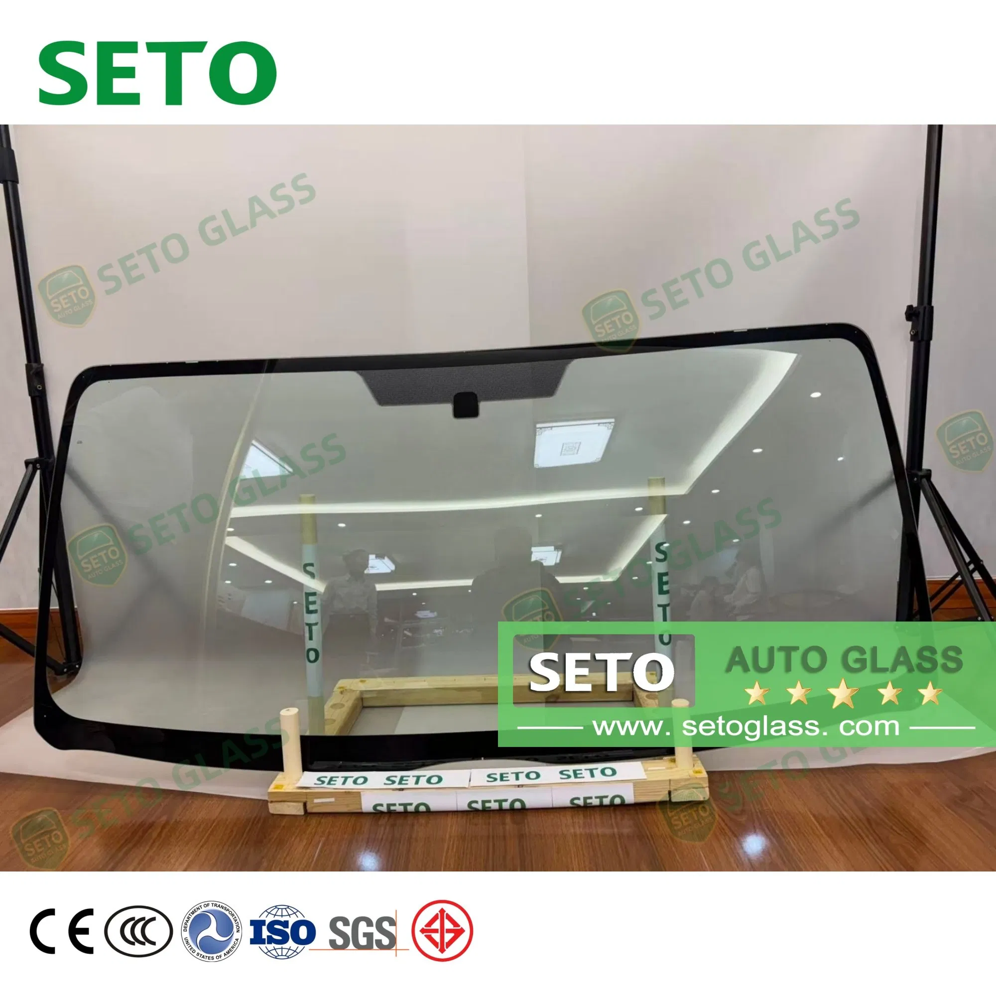 Car Door Window/Auto Front Windshield Glass/Automotive Windscreen Fit Ty Hilux 4D Pickup