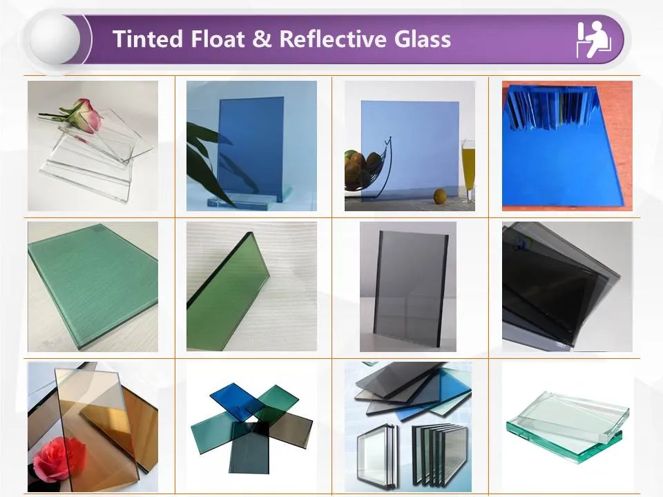 Tinted Reflective Glass