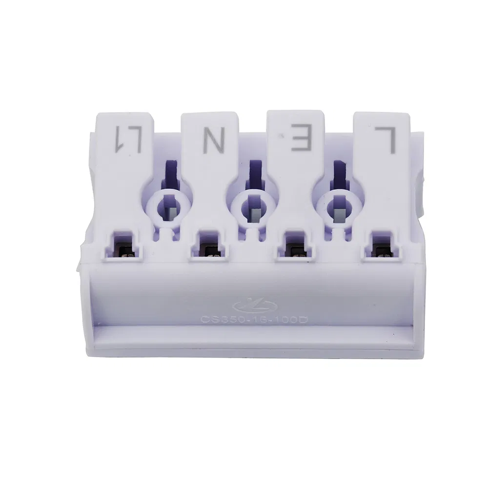 Emergency Light Terminal Blocks &amp; Welding Terminal - Fixed Mount Screwless Terminals