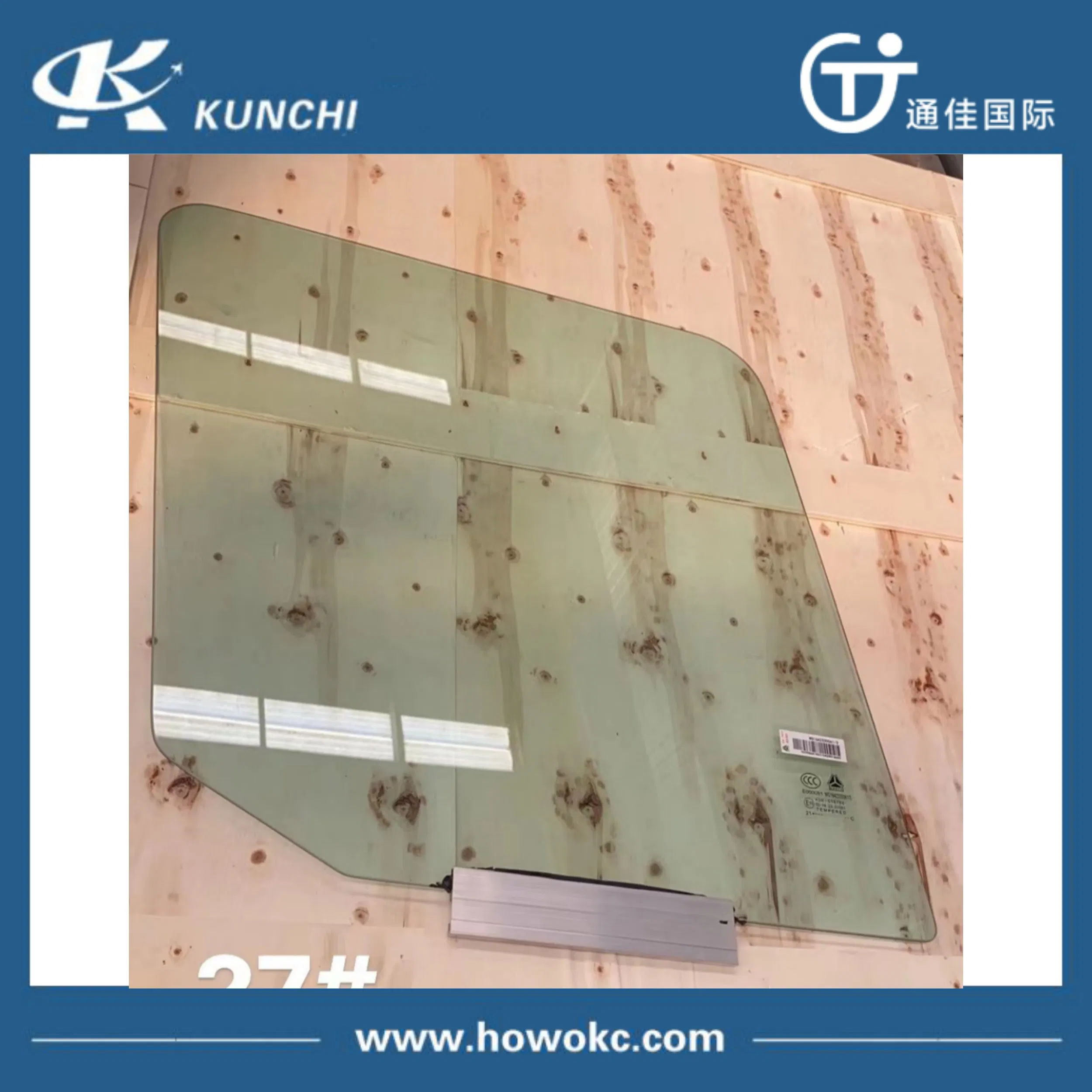 Sinotruk HOWO Truck Spare Parts Cabin Parts Door Glass with Wg1642330061/0
