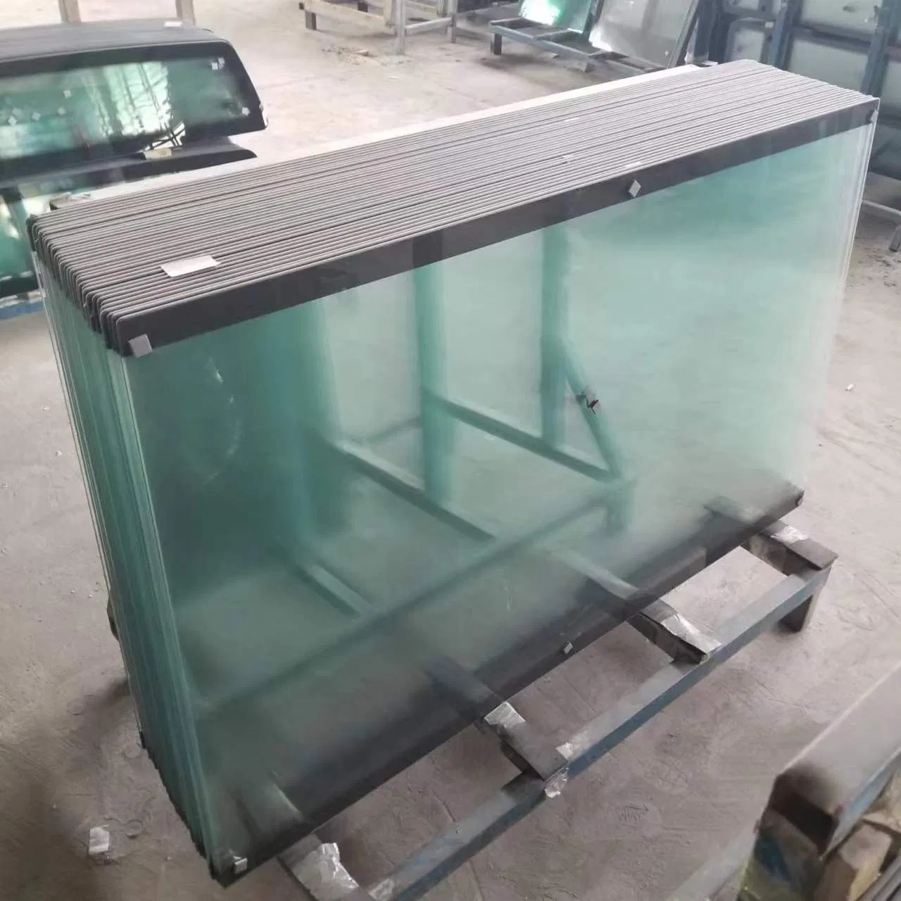 Auto Glass for Construction Vehicle Door Side Window Tempered Glass Made in China