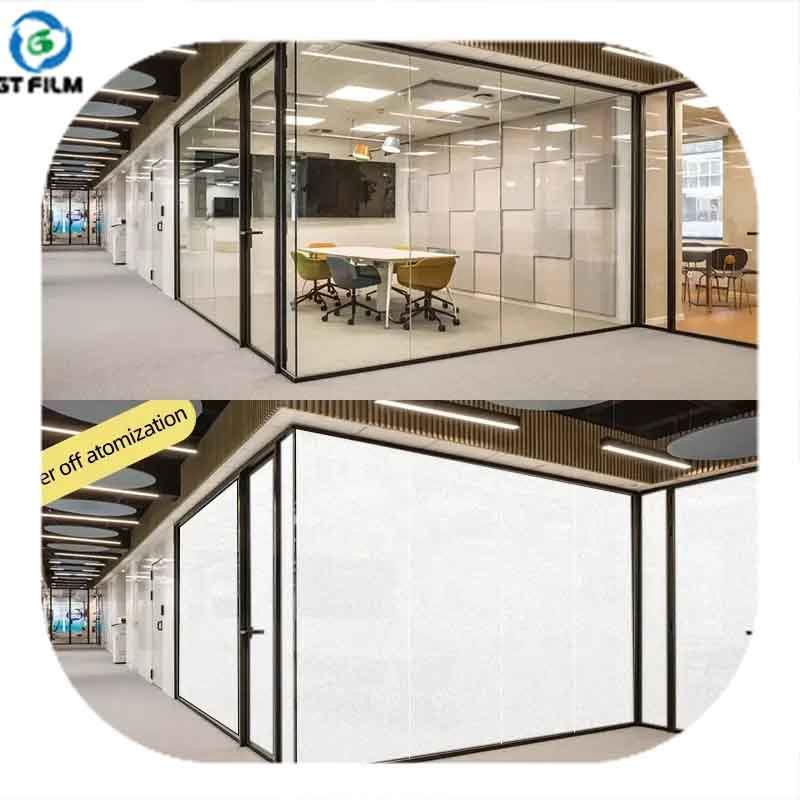 Smart Tint Electrochromic Dimming Smart Glass Pdlc Film for Office Window Wall Building