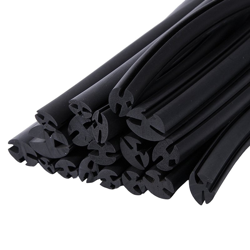 H Type Inlaid Strip Glass Bead Car Sealing Strip EPDM Three-Port Sealing Strip