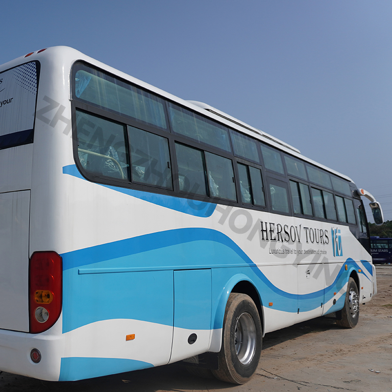 Used Rhd/LHD High Efficiency Coach Bus Zk6102 with 2+2 Layout 47 Seats