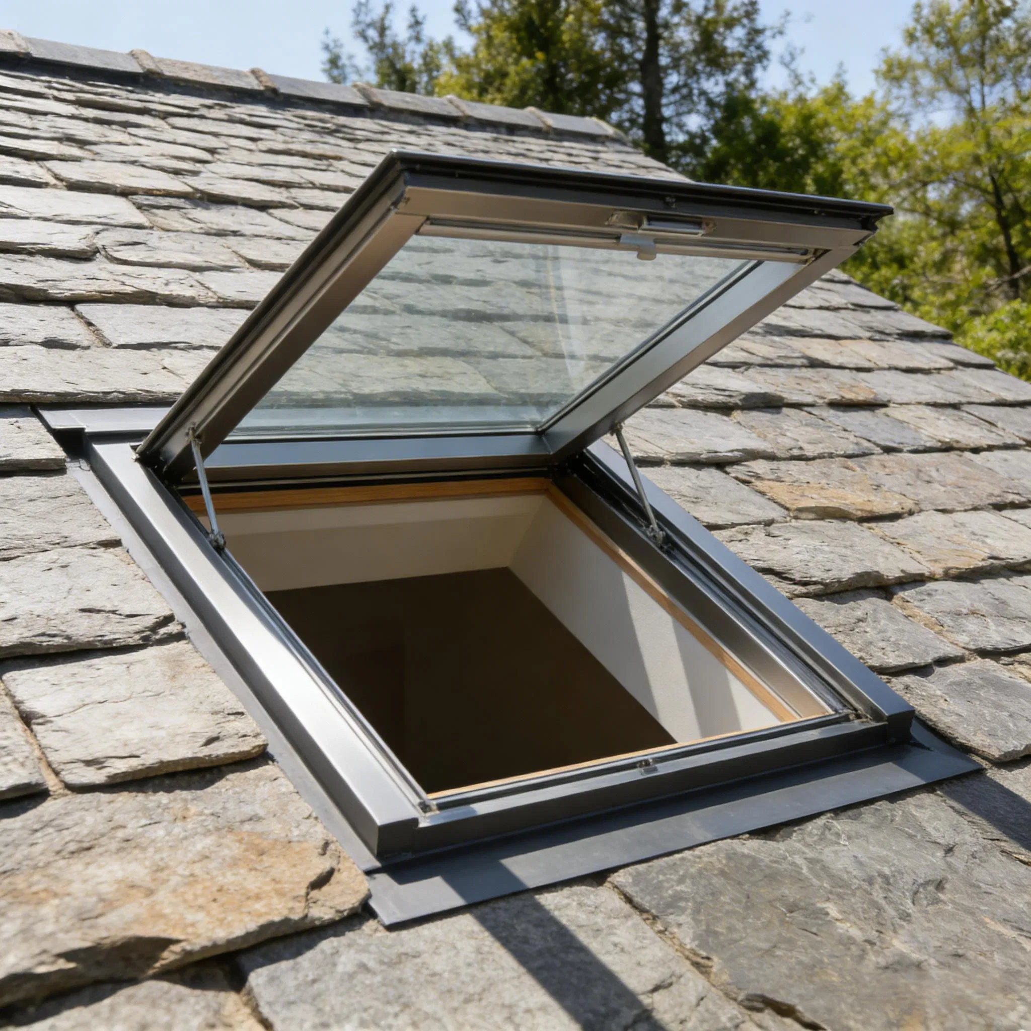 Skylight with 6063-T5 Alloy Anodized Surface 2 0mm Frame Thickness