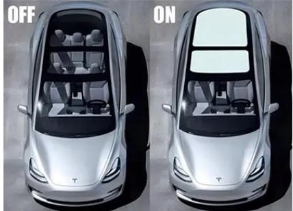 High-Tech Pdlc Smart Glass Polycarbonate Auto Glass for Car Sunroof &amp; Window