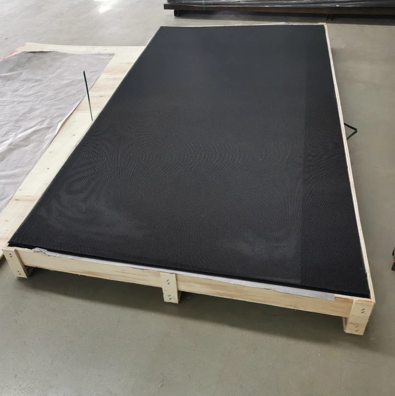 304 Security Mesh for Window and Door/Mosquito Screen/Burglarproof Screen/Bullet Proof Mesh/304 316 Marine Stainless Steel Black Coated Security Screen Mesh