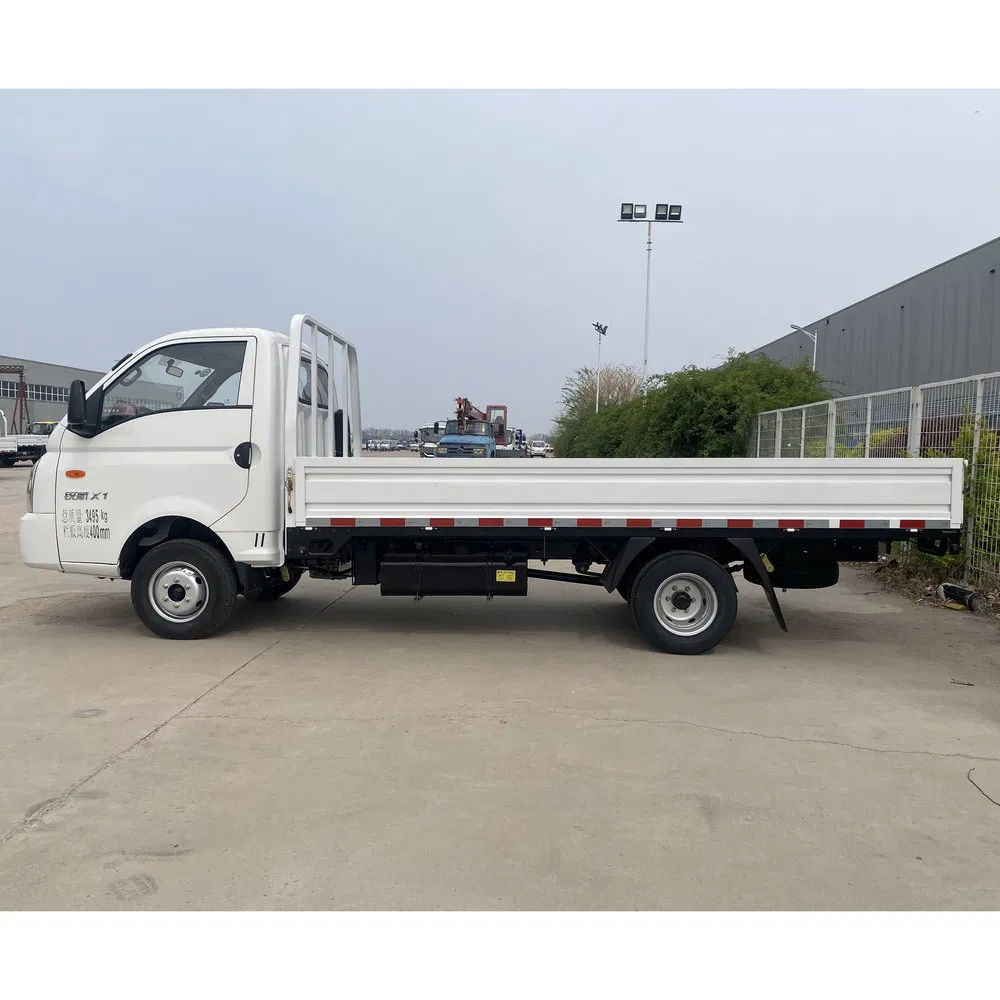 Environmentally Friendly Kmc1035D4 Diesel-Type Transport Flatbed Truck for Short-Distance Delivery