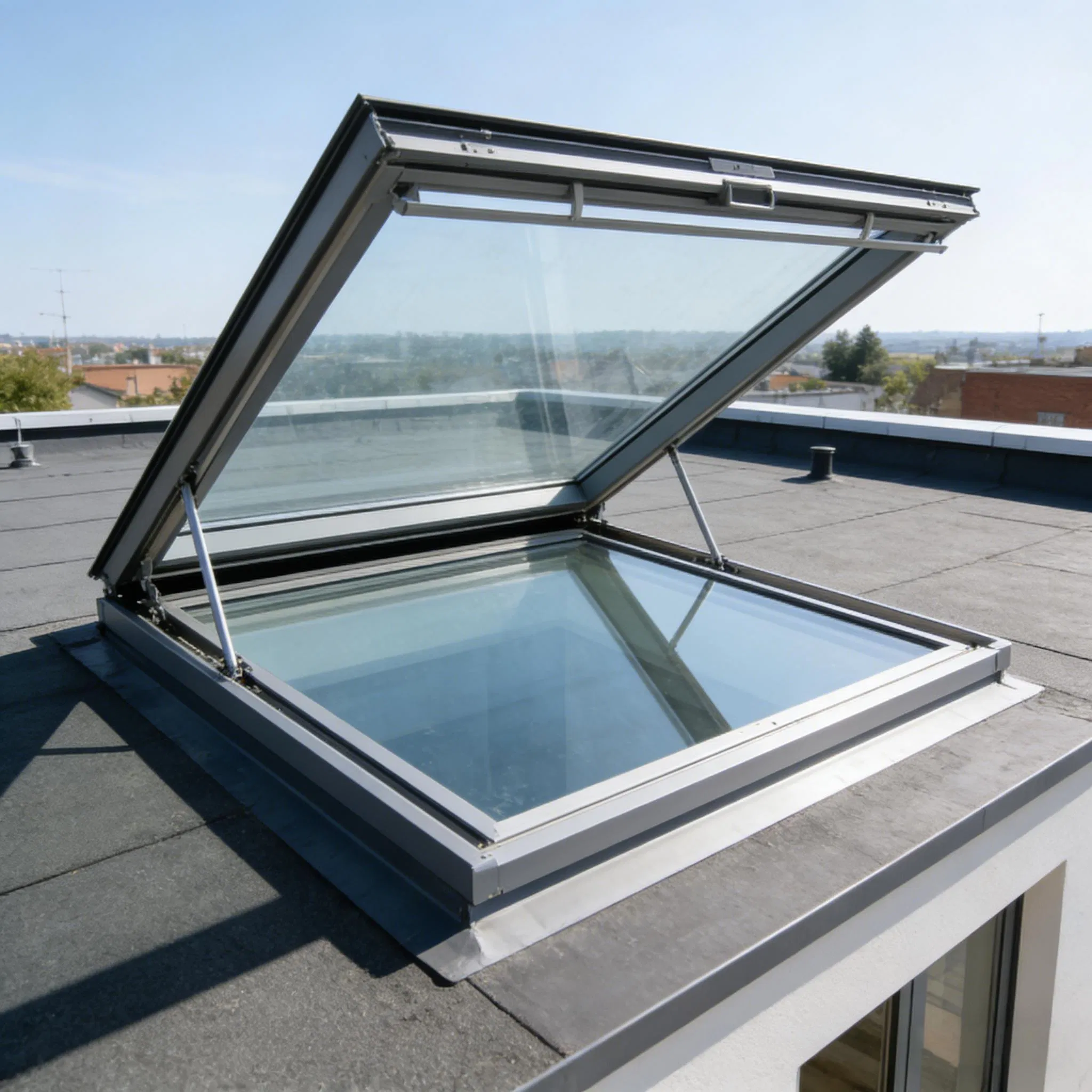 Skylight with 6063-T5 Alloy Anodized Surface 2 0mm Frame Thickness