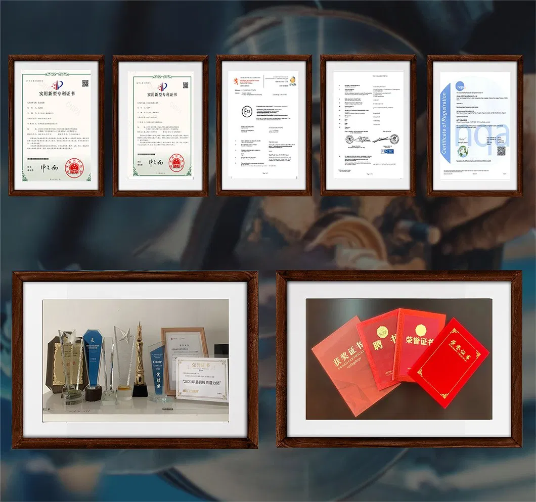 Our Honor and Certifications