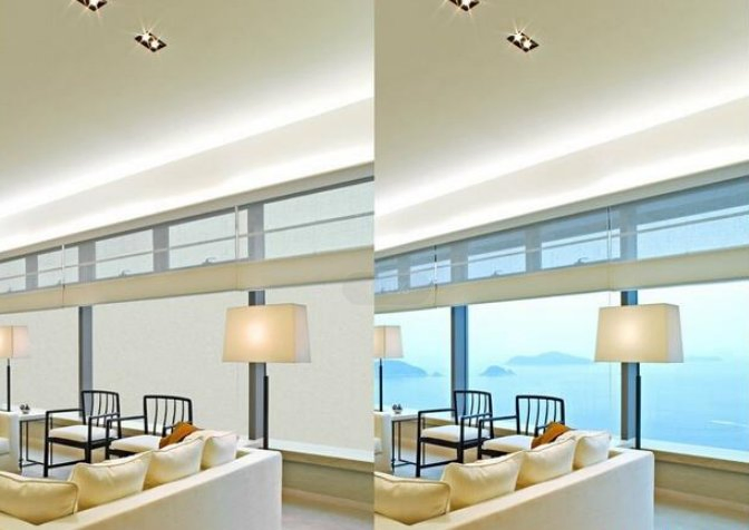 Switchable Adhesive Film for Privacy Bathroom Windows Door