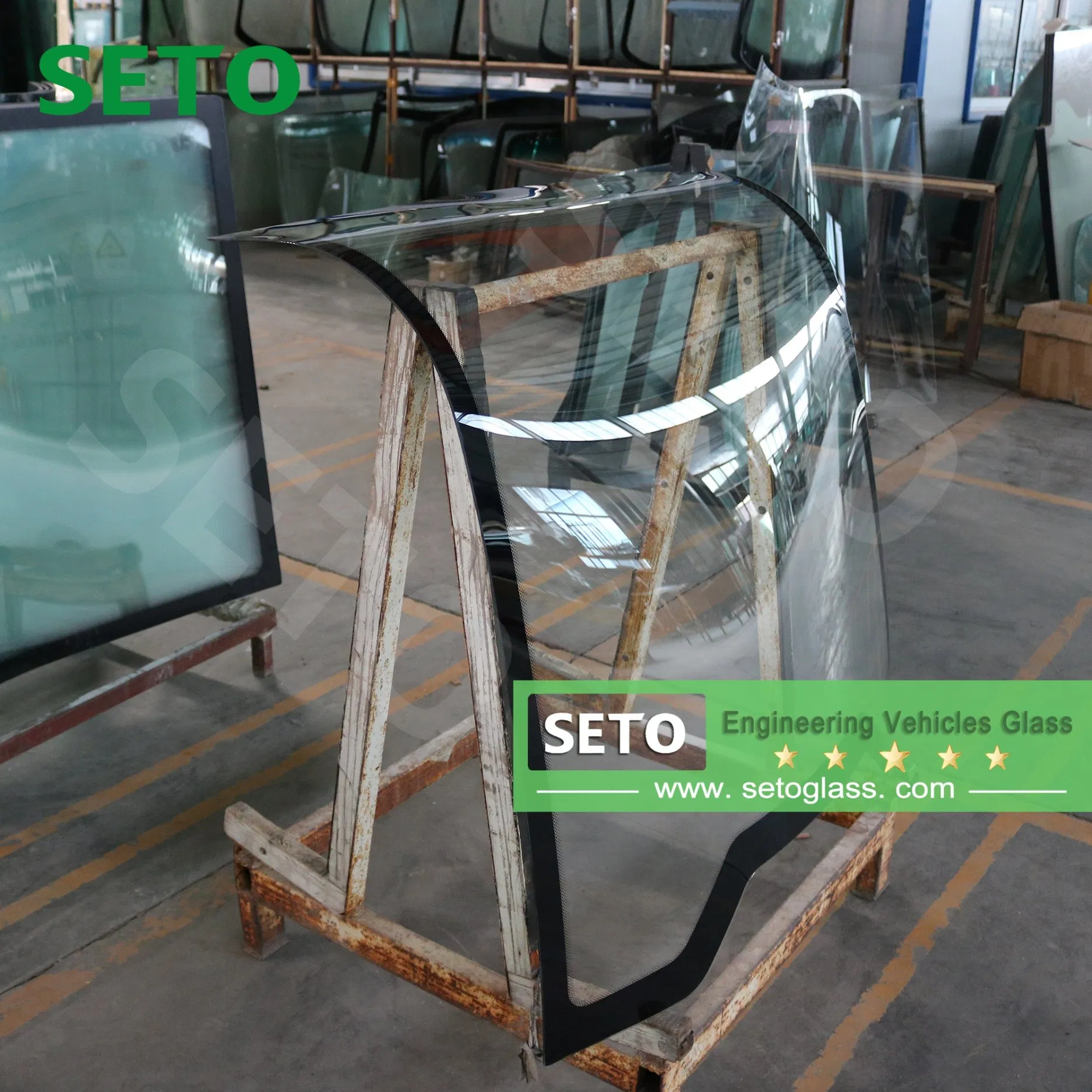 Car Engineering Vehicles Glass Front / Rear Windshield / Windscreen Left / Right Door / Fixed Glass