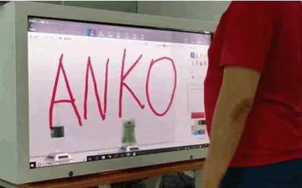 Transparent Touch Display