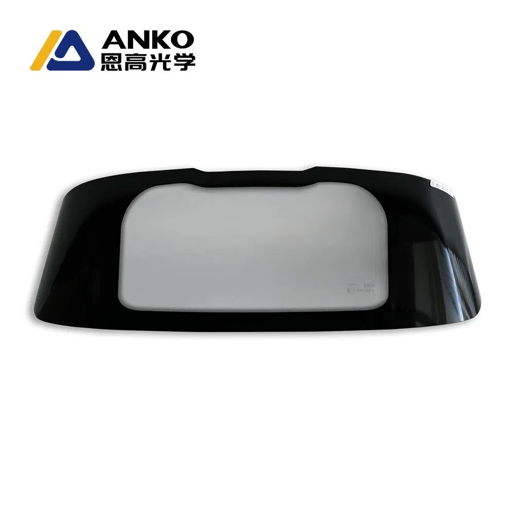 Anti-Fire UV Protection Polycarbonate Car Window Glass, Rear Windshield Glass