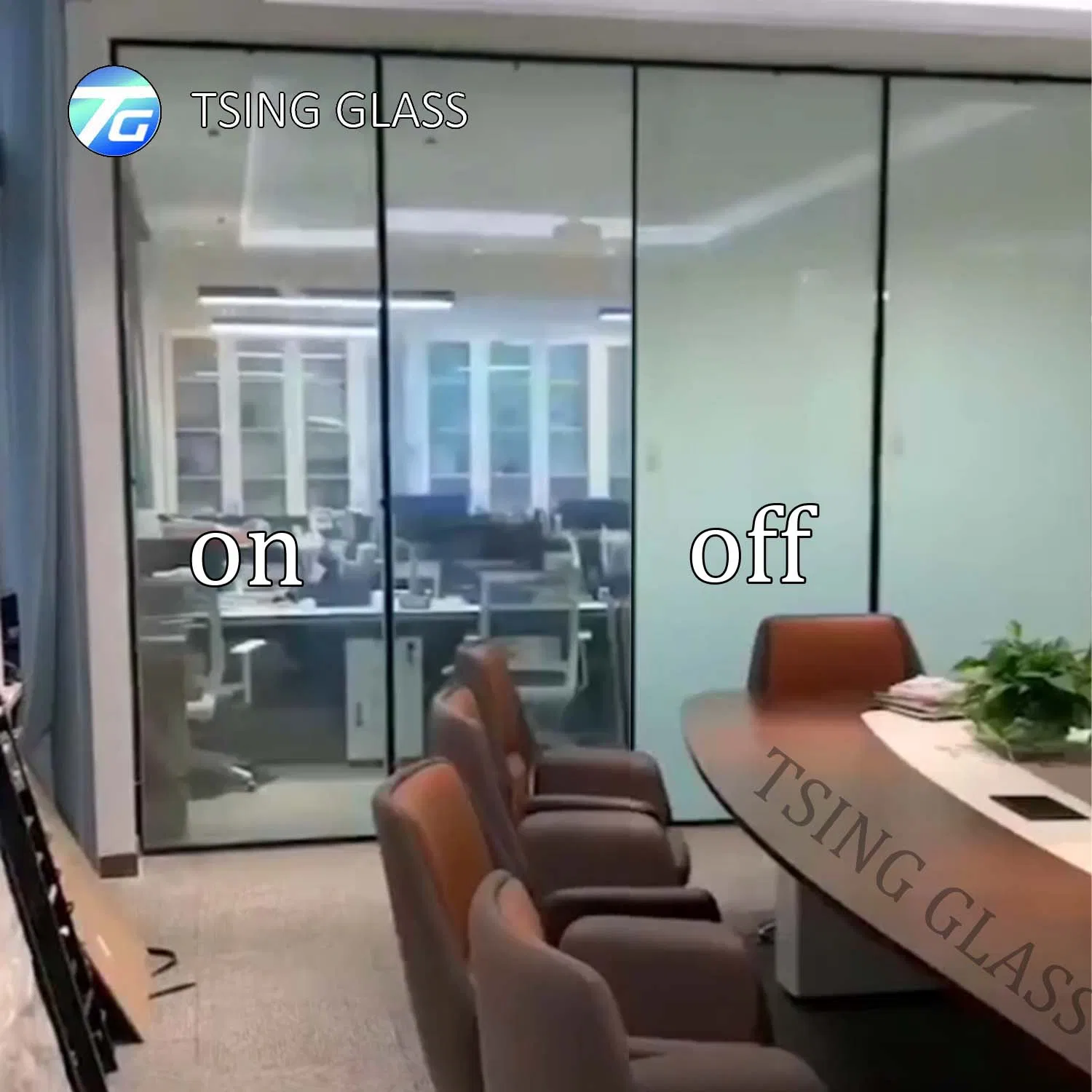 Smart Glass/Pdlc Glass/Pdlc Smart Film Applicable to Windows Shower Room Office