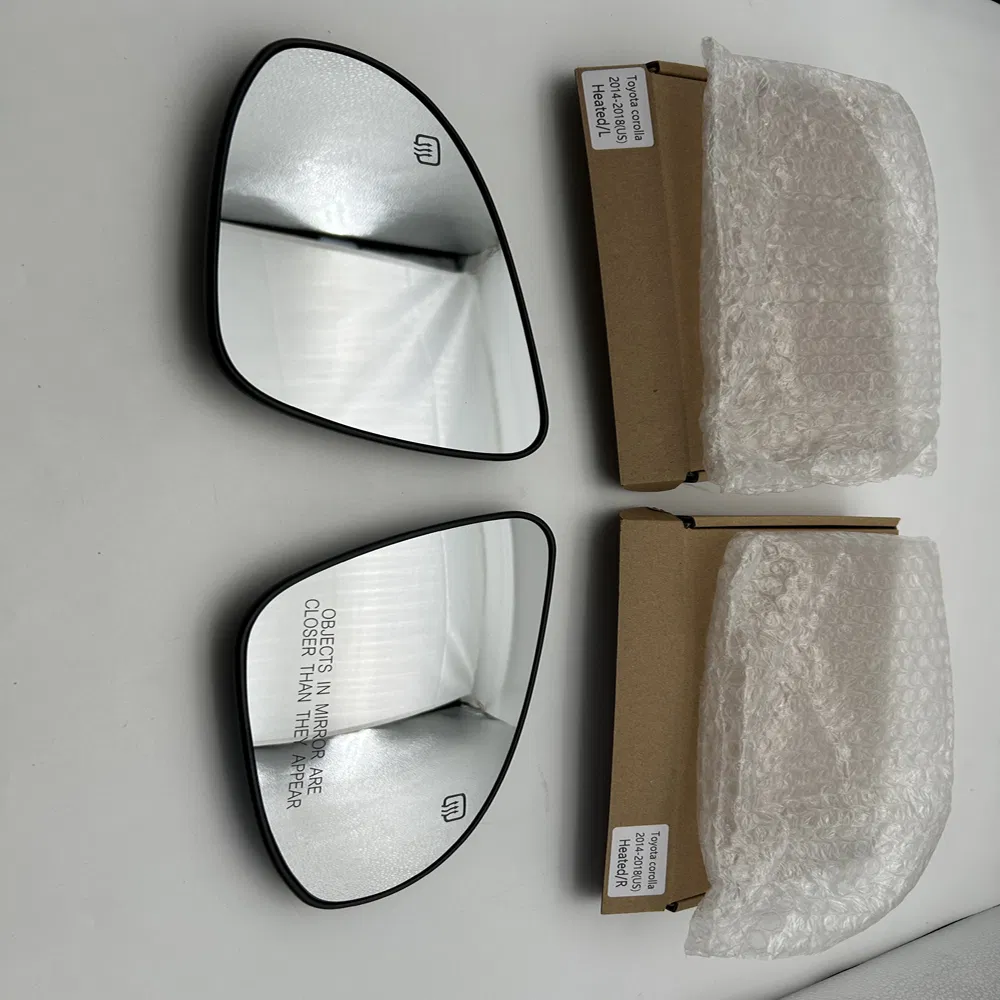 Car Turn Lights Side Heated View Mirror Glass for Toyota Corolla 2014-2018 Us Type