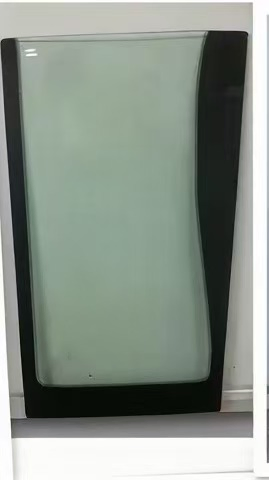 High Strength Custom Size Excavator Fit Construction Machinery Glass for Pavers