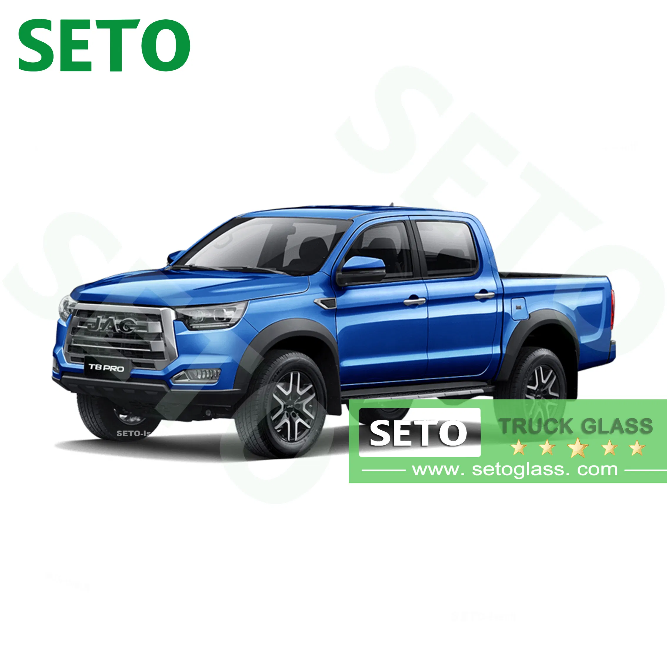 Competitive Prices Custom Auto Windshield Door Glass Cab Window for Pickup Truck