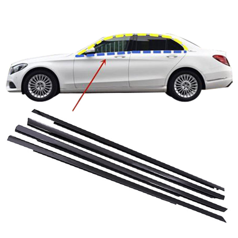 Automotive Rubber Car Window Strip Trim Moulding Weatherstrip Premium Quality Window Seal for Weather Protection for Benz